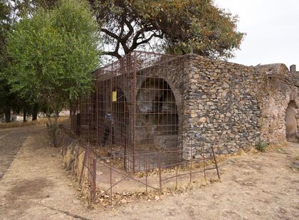 Lion cages, Gondar