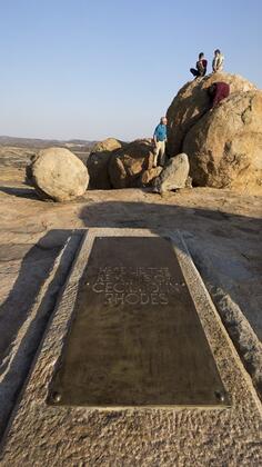 Rhodes' grave