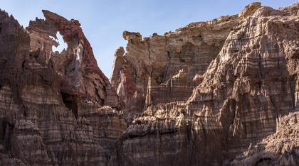 Salt canyons