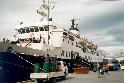 In port