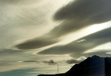 Lenticular clouds