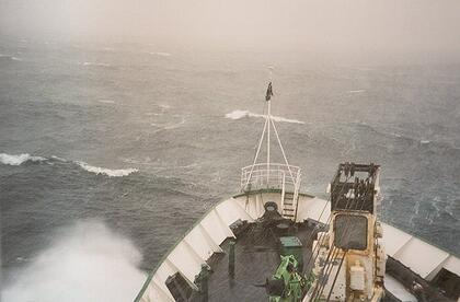 Rough sea