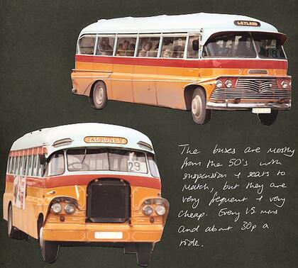 Maltese buses