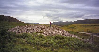 A Neolithic chambered tomb