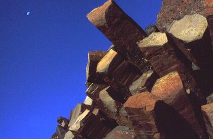 Columnar basalt