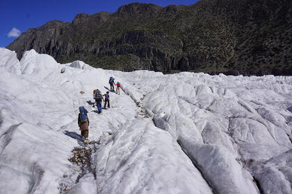 Passu glacier