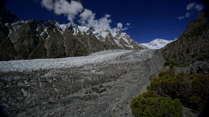 Passu glacier
