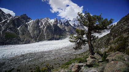 Passu glacier