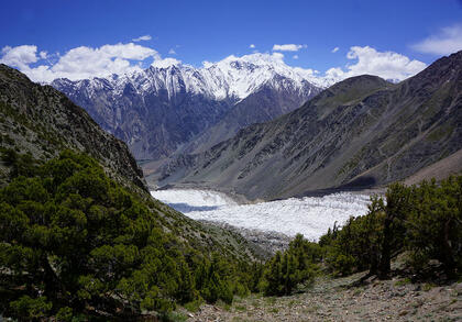 Passu glacier