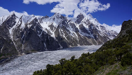 Passu glacier