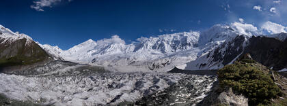 Minapin glacier
