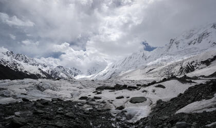 Minapin glacier