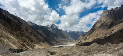 Braldu River valley
