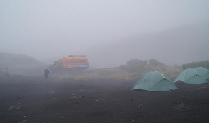 Tolbachik camp