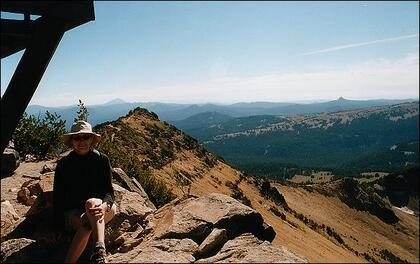 Anne on Mt. Scott
